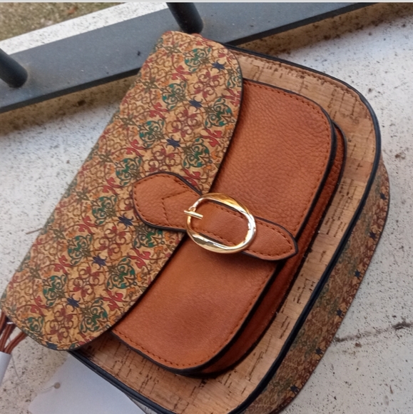 Faux Leather Sling Bag - Picture 11 of 16